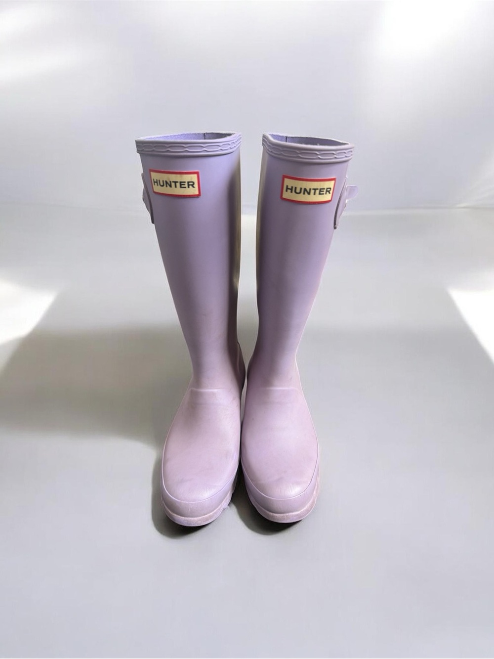 Hunter Lavender Tall Rain Boots